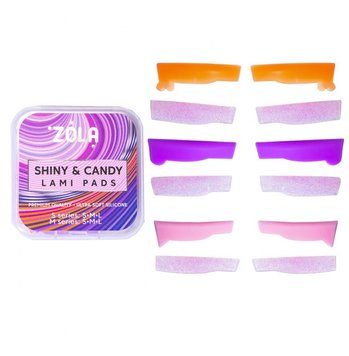 Валики для ламінування SHINY & CANDY LAMI PADS (S/M SERIES-S, M, L) Zola Валики для ламінування SHINY & CANDY зола фото