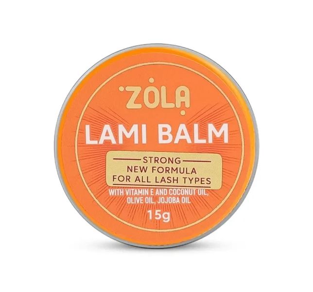 Клей для ламінування (клей без клею) LAMI BALM Zola клей без клею зола  orange 15г фото