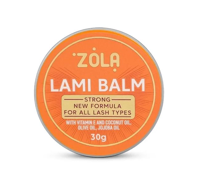 Клей для ламінування (клей без клею) LAMI BALM Zola клей без клею зола orange 30г фото