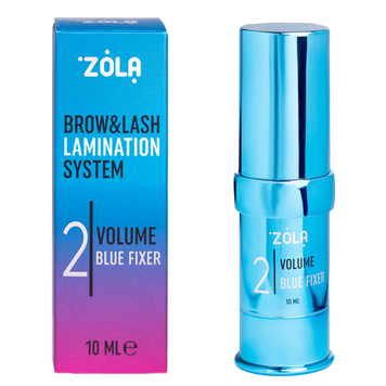 Склад для ламінування 02 Volume Blue Fixer Zola Color Lab (10мл) склад 02 синьорожевий зола 10 Volume Blue Fixer фото